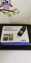 Microscopio Digital profesional con USB, endoscopio electrónico con aumento de cámara y soporte de elevación, 1000X 1600X, 8 LED, 2MP