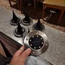 Garden-Lights Outdoor-Lighting Driveway Lawn Solar-Energy Yard Waterproof LED 10pcs