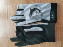 Guantes de pesca sin dedos transpirables, de secado rápido, antideslizantes, para deportes al aire libre, ciclismo, Camping y correr, 1 par de 3 unidades