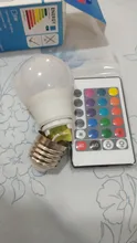 Changing-Bulb Led-Lamp Light Dimmable Smart-Control-Lamp E27 Colorful Home 10W 5W RGBW