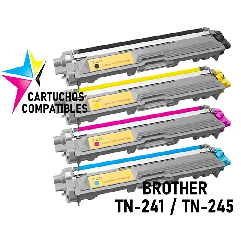 Compatilble BROTHER TN241 TN245 