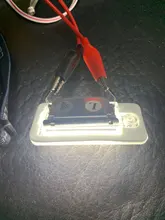 2 uds Led para placa de matrícula bombilla de luz libre de Error número de placa lámpara para Audi A4 A5 A6 C6 A3 S3 S4 S5 B6 B7 S6 A8 S8 Rs4 Q7