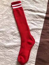 Calcetines de fútbol para adultos y niños, resistentes al desgaste, hasta la rodilla, 13 colores