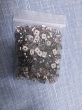 Semitree 200 unids/lote Acero inoxidable pendientes de tapón para la fabricación de la joyería Diy pendiente resultados accesorios de artesanía