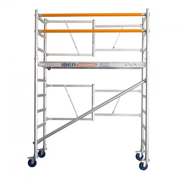 

SCAFFOLDING folding aluminum IBER SCAFFOLDING S high altitude working 3,85 m