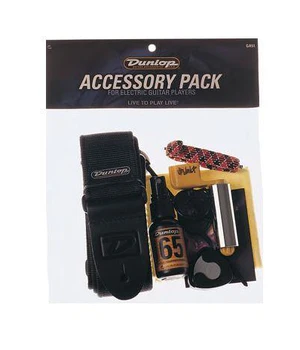 

Ga51 accessories set and belt for electric guitar, Dunlop