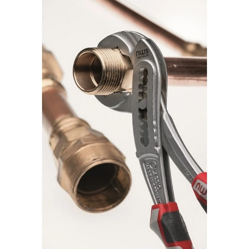 NWS Клещи переставные ClassicPlus, 240 мм, покрытие Crom, рукоятки SoftGripp 3K