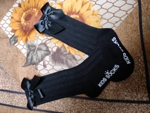 Lindo al por mayor suave de algodón calcetines de niñas bebé recién nacido lazo grande para bebé calcetines bebé niña Calcetines antideslizantes Calcetines