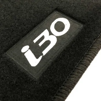 

Hyundai i30 5 door mats (2017-current) custom Logo