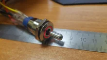 Lighted Toggle-Switch Rocker Push-Button-Style Marine SPST Silver Round 16mm Waterproof