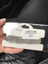 Cadena de eslabones de Metal para collares pulseras joyas, 1mm, 1,5mm, 2mm de ancho, plata, oro rosa, acero inoxidable