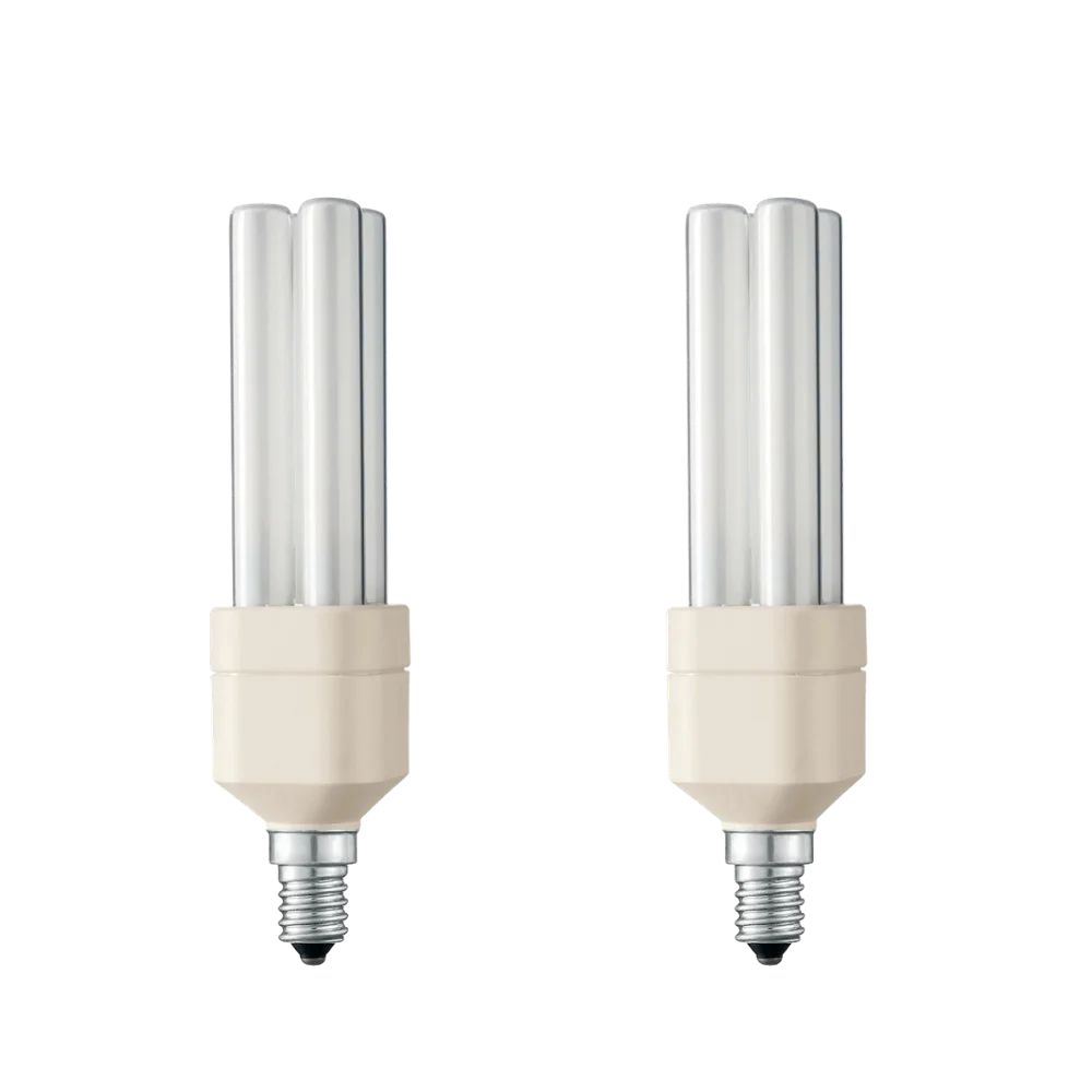 Энергосберегающая лампочка Philips Master PL-Electronic 11w 827 E27 (Комплект 2 штуки) 26368125 | Лампы и