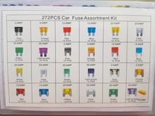 Car-Fuses Truck Clip-Assortment Auto-Blade 5A 20A 10A 30A Amp with Box Type 272PCS