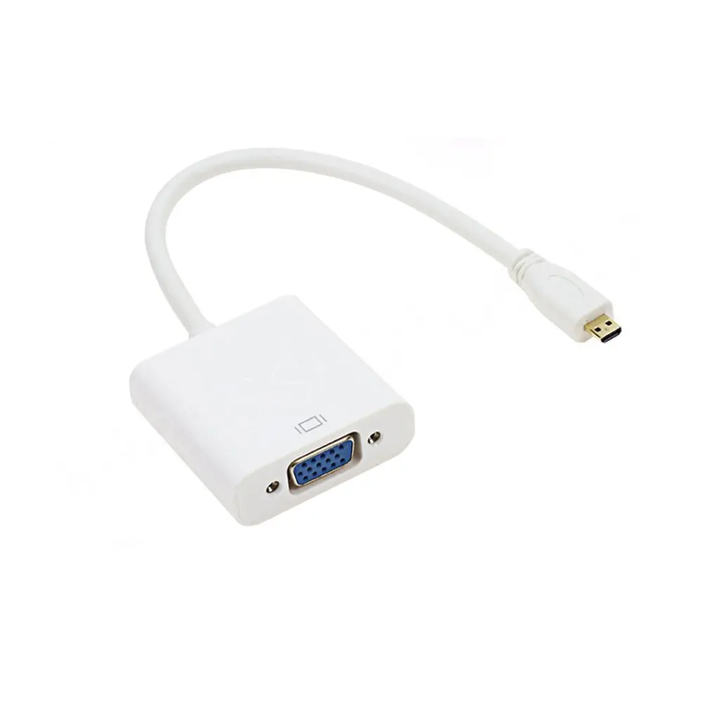 Микро адаптер hdmi-vga конвертер 1080P Аудио Мощность для Raspberry Pi 4 Модель B