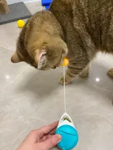 Pet Cat Toys for Cats Kitten Puzzle Interactive Tumbler Swing Self Balance Chasing Toy