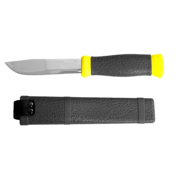 

Knife STAYER tourist blade 110mm, rubber handle, 47630