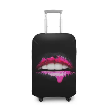 

Suitcase cover 3D lips