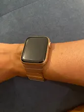 Correa para Apple Watch Series 6, 5, 4, 40MM, 44MM, correa de acero inoxidable para Iwatch 3, 2, 1, 38MM, 42MM, accesorios