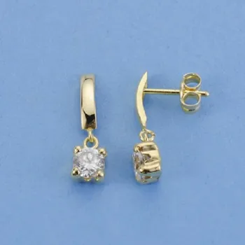 

EARRINGS PEARLS AND CLAW. 15X4 MM.
