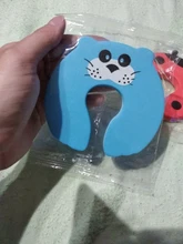 Protección de seguridad para niños, Tope de puerta de tarjeta de seguridad con animales, para cuidado de recién nacido