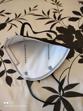 Mascarilla facial FFP2 KN95, máscara de color gris y blanco, 100 unidades