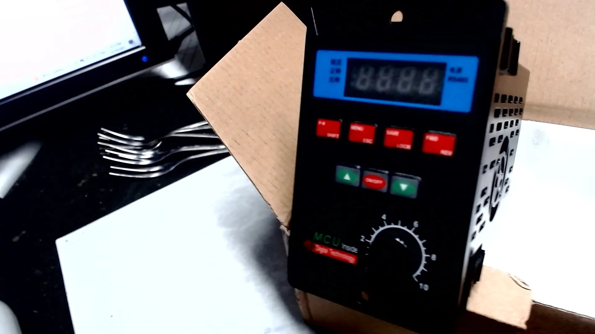 Отзыв о товаре Преобразователь частоты 400 Вт 750 Вт с добавлением трехфазного драйвера двигателя RS485 MCU T13-400W-12-H однофазный вход от пользователя K***n