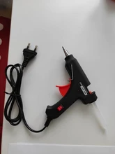 Oauee 20W pistola de pegamento de fusión en caliente con pegamento 7mm * 100mm Mini pistola termo eléctrico calor temperatura de la herramienta de DIY pistola de pegamento CONJUNTO DE REPARACIÓN DE