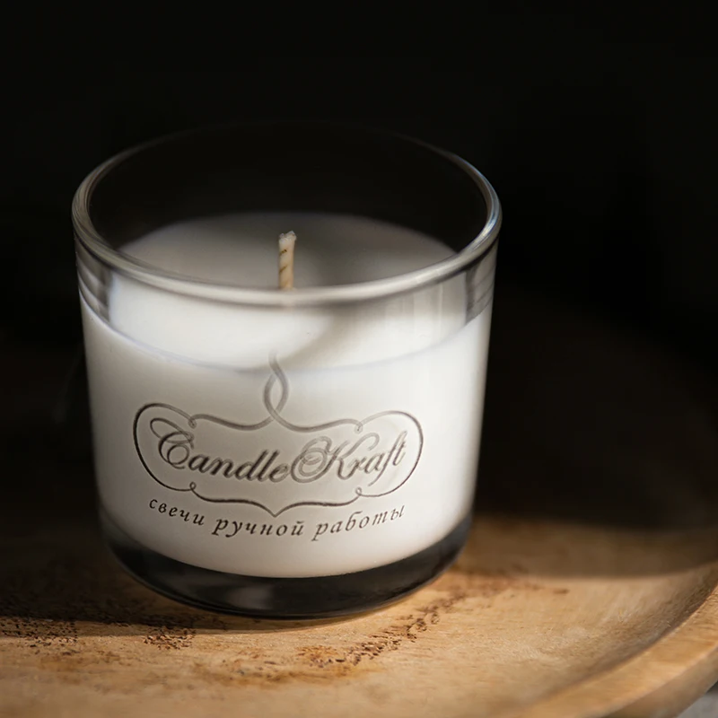 Свеча ароматическая соевая CandleKraft Sandalwood Aroma Mini &quotСандал&quot | Дом и сад