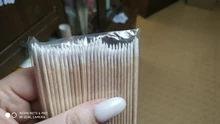 300 Uds desechables Ultra-pequeño hisopo de algodón sin pelusa Micro cepillos madera bastoncillos de algodón torundas de algodón con pegamento para extensión de pestañas quitar herramientas