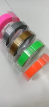 Ribbon Label-Maker Embossing-Tape Printer DYMO Motex E-101 for 3D 5pcs 9mm Plastic 12695