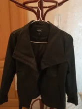 Jacket Short Turn-Down-Collar Spring Faux-Leather AORRYVLA Fashion Women New Length Slim-Style