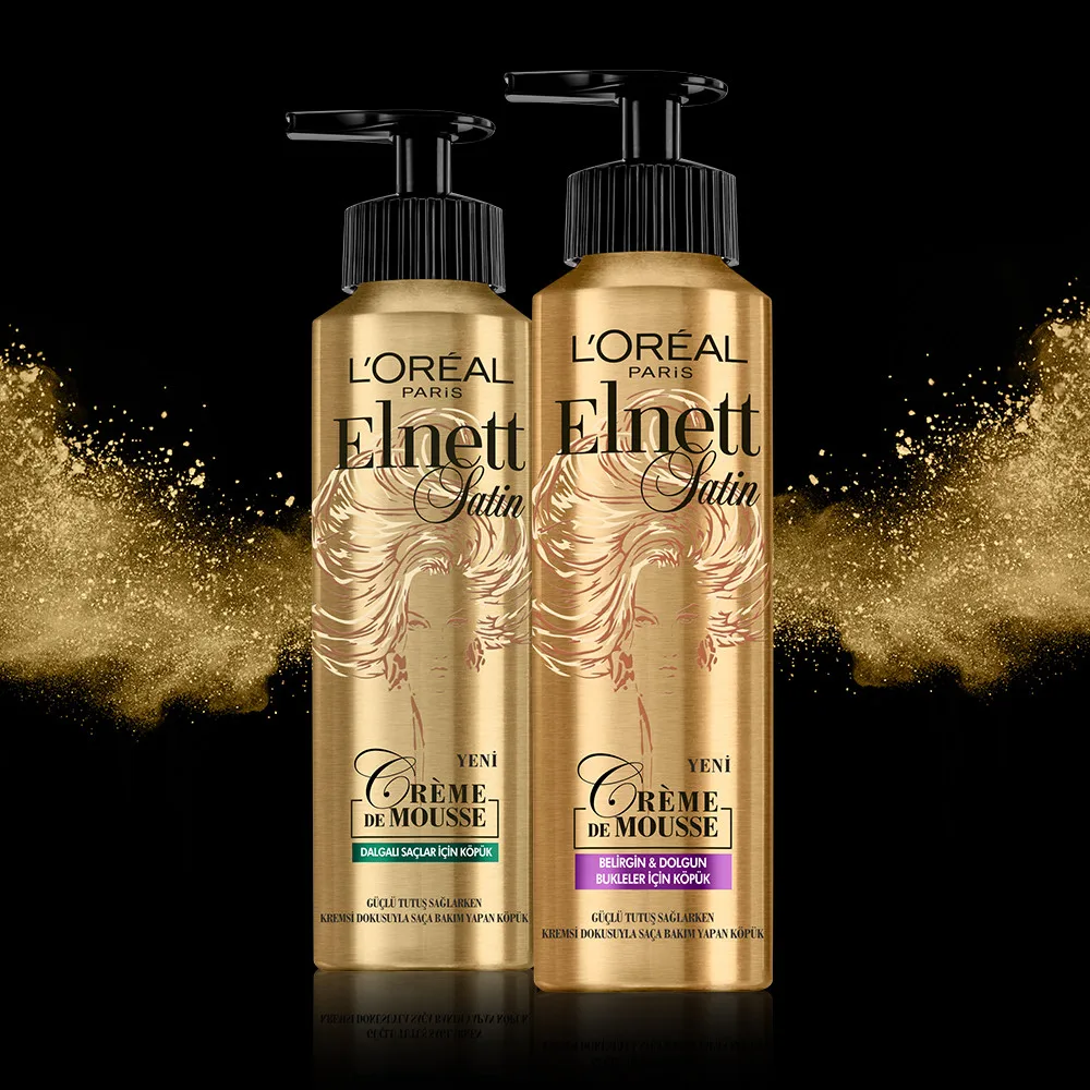 L'Or &eacute;al Paris Elnett hair foam Foam for Obvious and Fuller Curls hair care foams
