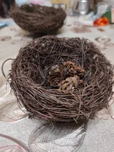 Nest Bird-Cage Prop-Bird Photography-Props Vintage-Decoration Optical-Store Creative