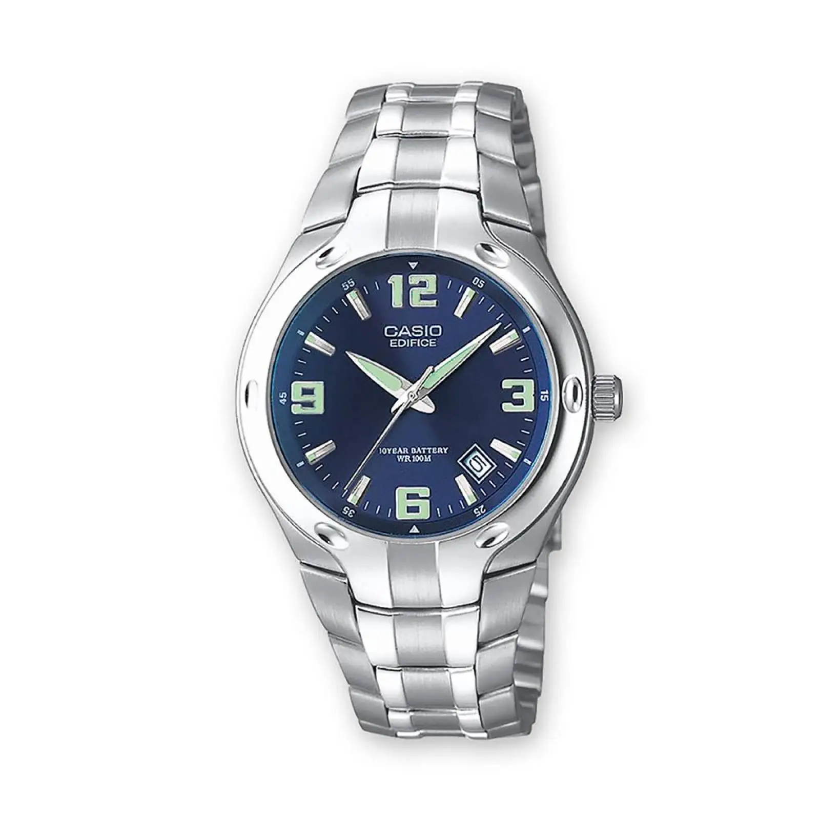 Casio Edifice Men's Watch EF 106D 2A blue dial steel strap 100m water  resist|Women's Watches| - AliExpress