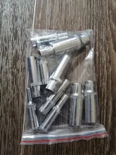Juego de enchufes de 1/4 pulgadas, herramientas de mano de CRV, hexagonal, 6 puntos de largo, 11 Uds.