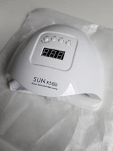 SUNX5 Max-Lámpara LED para secado de uñas, lámpara UV de hielo de 45/36/18 LED para secado de esmalte de Gel, temporizador, herramientas de manicura con Sensor automático, 90/72/36W