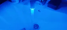 Nozzle Led-Head Water-Sprayer Light-Up KITCHEN-FAUCET-FILTER Access Bathroom for Shining