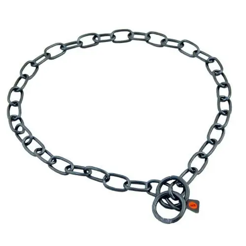 Necklace Chain Steel Inox Black 3 MM X 61 CM. Short Link | Спорт и развлечения