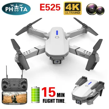 

E525 drone 4k with camera 4k drones WIFI FPV RC quadcopter dron remote control helicopter 15 mins Flight time quadrocopter Toy