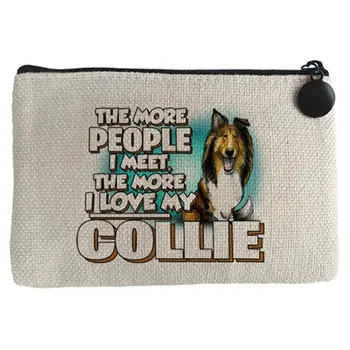 

Purse I love my Collie race dog