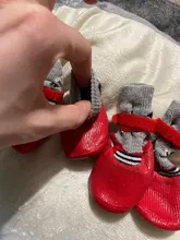 4 unids/set de algodón lindo caucho zapatos para perros impermeable antideslizante perro lluvia botas de nieve calcetines para perros grandes pequeños perros, gatos,