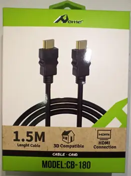 

HDMI CABLE 1,5M and 3M CABLE with dual 3D compatible HDMI connection.