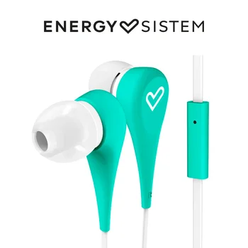 

Earphones Style 1+ Mint (In-ear, Mic, Control talk, Flat cable)