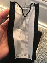 10-200 Uds desechable máscara no tejió Mascarillas 3 capa de máscara de filtro boca cara máscara de polvo de clavo máscara máscaras