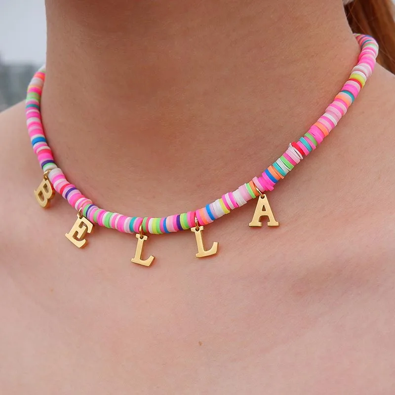 rainbow name bracelet, personalized bracelets for girls, mom