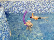 COPOZZ-Gafas de natación antivaho para niños y adolescentes, impermeables, con marco grande, de una pieza