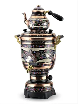 

Gül Çiçek Elektrikli Bakır Semaver (459)