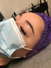 Gorro estéril desechable, cubierta de tela no tejida desechable con microcuchillas para maquillaje permanente, gorras de malla estériles para cejas, tatuajes, catering, 100 uds.