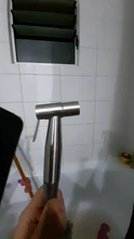 Faucet-Sprayer Shower-Head Toilet Bidet Bathroom Stainless-Steel Self-Cleaning No-Punch