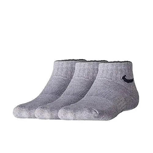 Nike Nike Performance Quarter, 3 de calcetines infantil, Gris (Dark Grey/Black), - AliExpress Deportes y entretenimiento